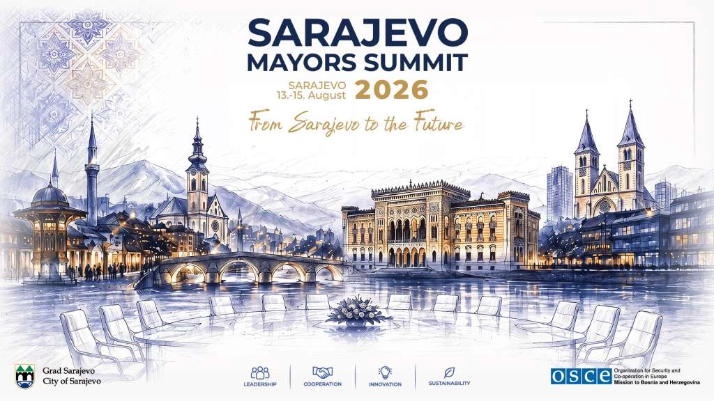 Gradonačelnik Avdić domaćin 'Sarajevo Mayors Summit 2026'